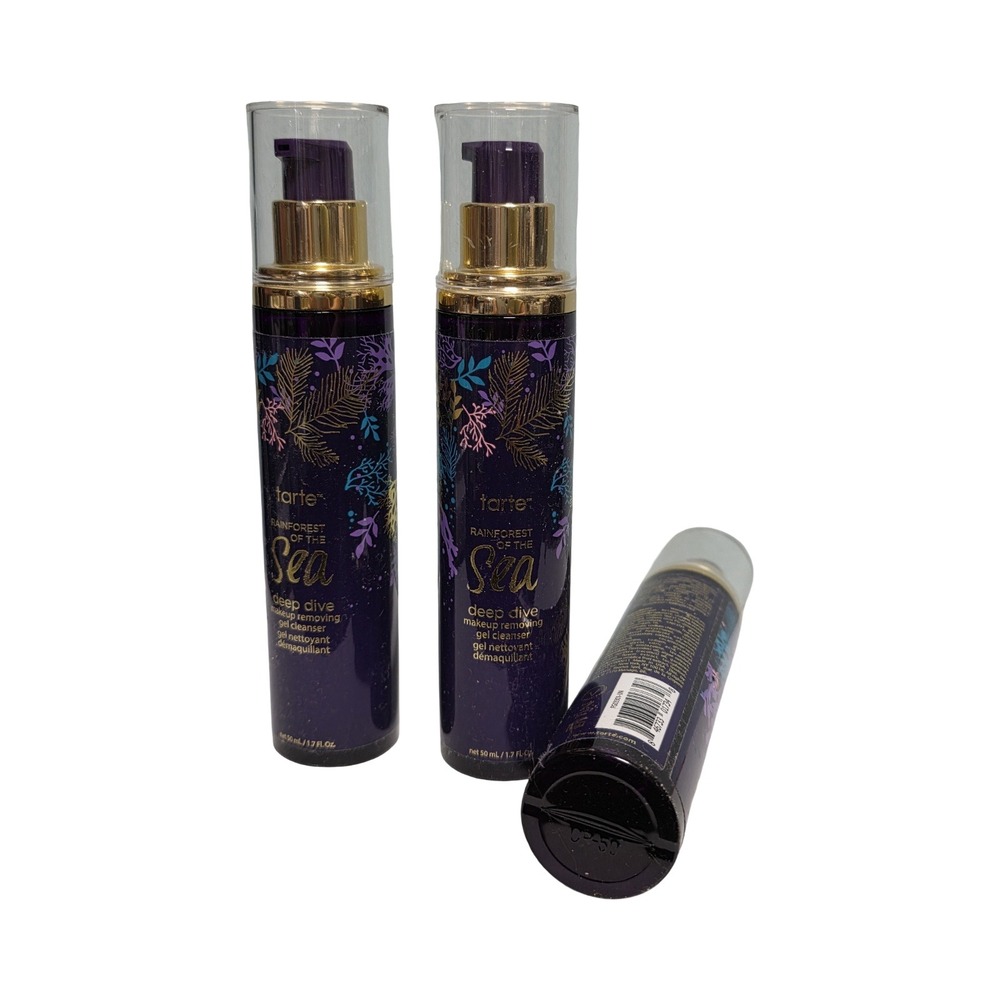 Tarte Rainforest of the Sea Deep Dive Gel Cleanser 1.7oz Set of 3 - Picture 7 of 7
